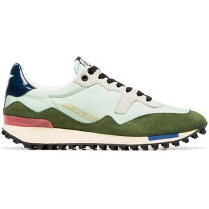 Authentic Golden Goose Nylon Colorblock Pattern Sneakers Size 38